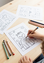 A-Z Animal Coloring Book — Instant Download (Ages 4–8)